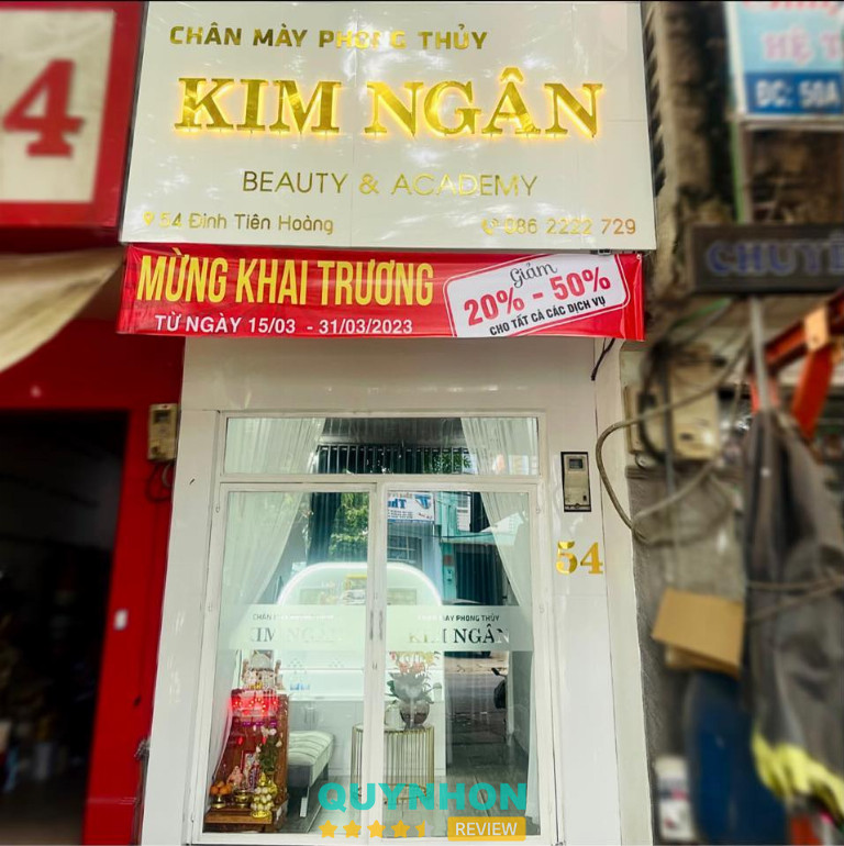 Chân mày phong thuỷ KIM NGÂN - 54 Đinh Tiên Hoàng