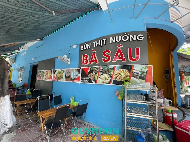 Quán bún thịt nướng ở Quy Nhơn