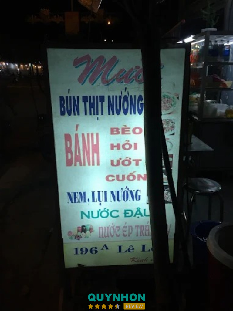 Bún Thịt Nướng Mười - 196A Lê Lợi