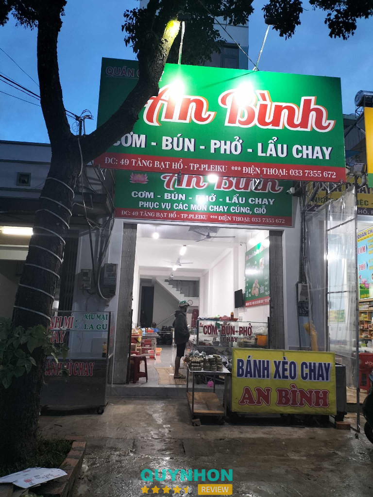 Quán Cơm Chay An Bình - 49 Tăng Bạt Hổ