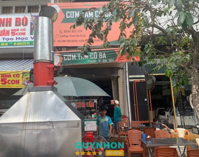 quán cơm tấm ở Pleiku