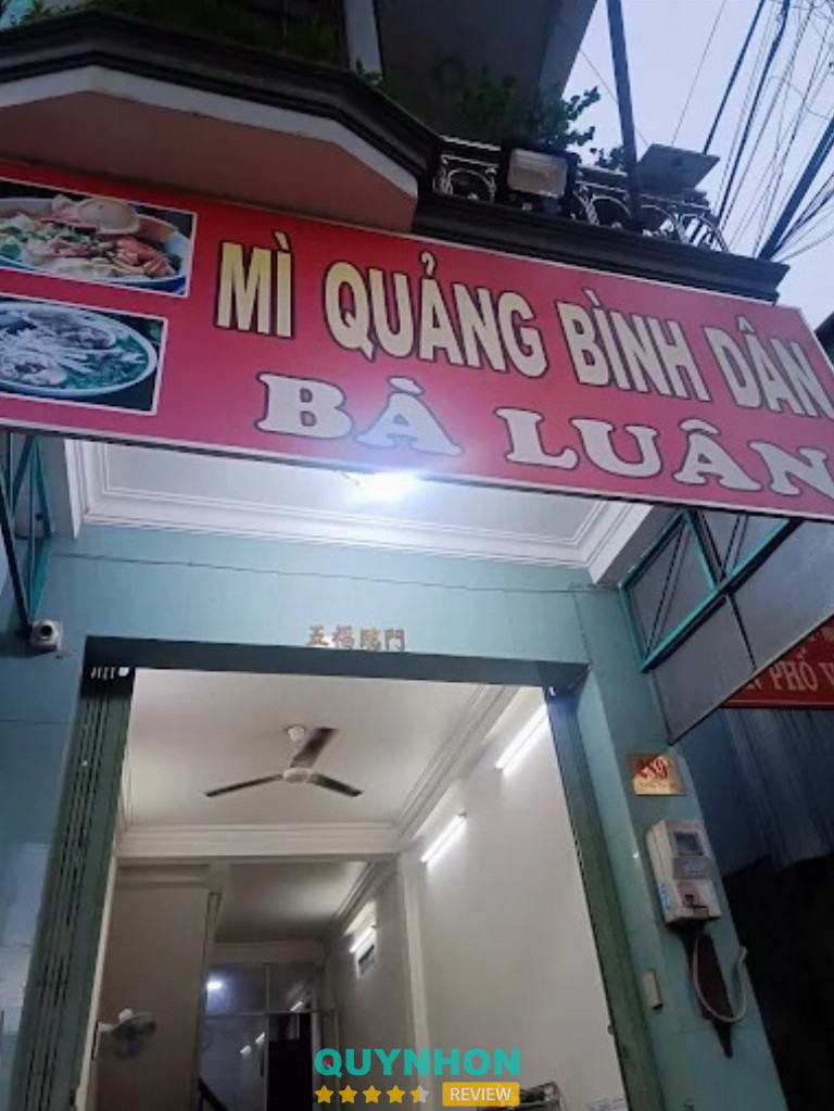 Mì Quảng Bà Luân - 289A Hùng Vương