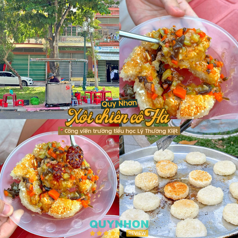 Quán xôi chiên ở Quy Nhơn