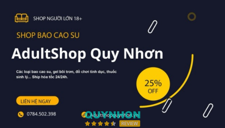 Shop bao cao su AdultShop Quy Nhơn