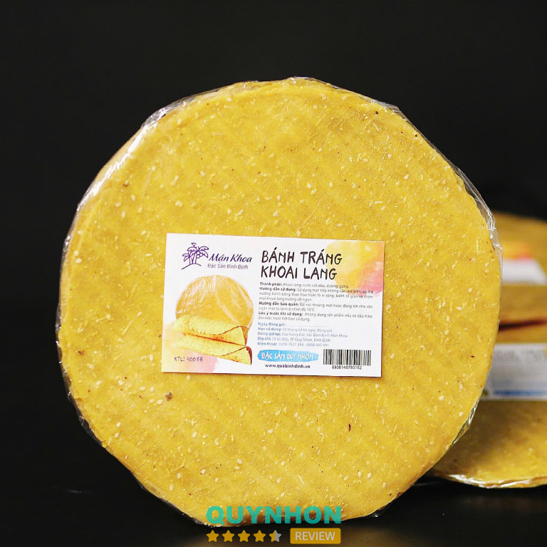 Bánh tráng khoai lang