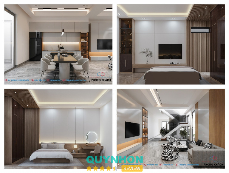 Đơn vị thiết kế thi công nội thất tại TP. Pleiku