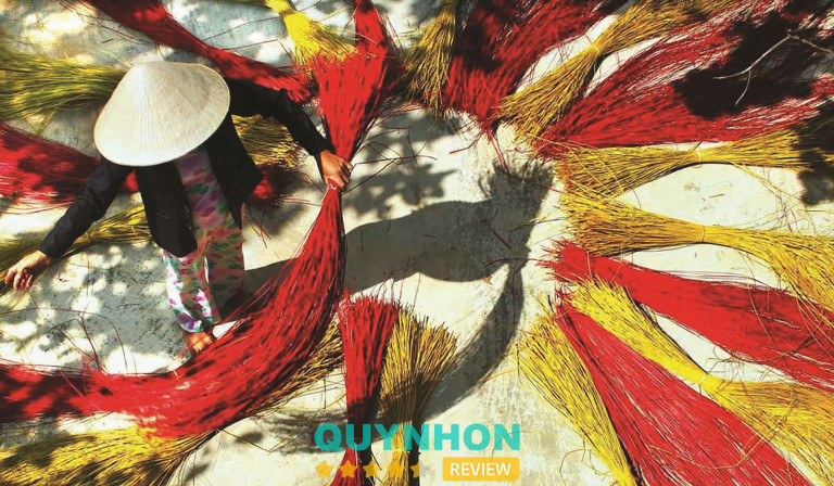 Làng dệt chiếu cói - Hoài Nhơn