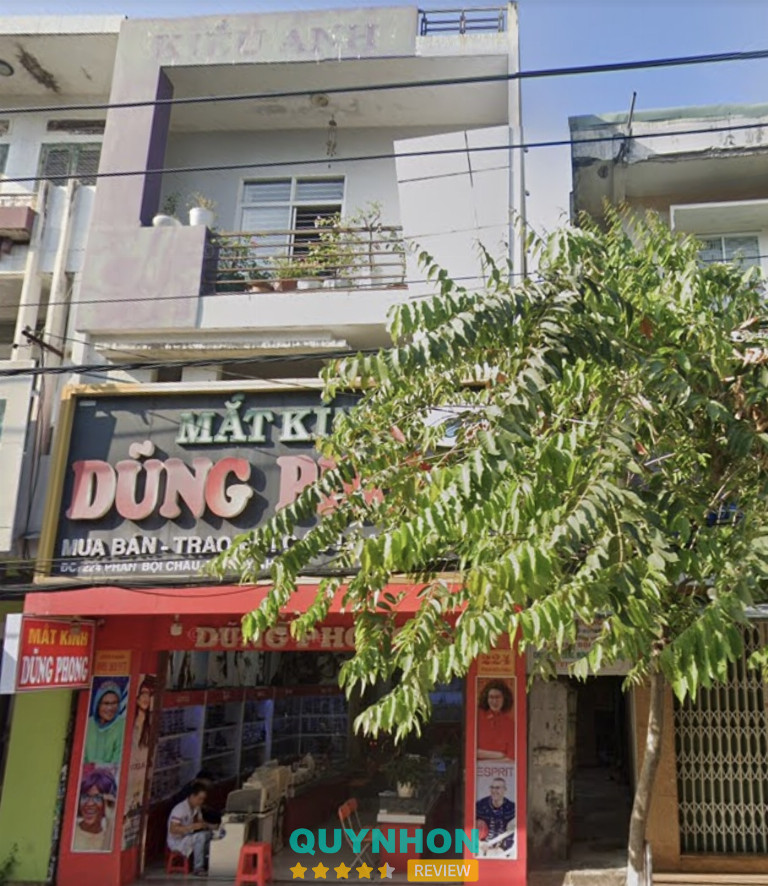 Mắt kính dũng phong quy nhơn 224a phan bội châu