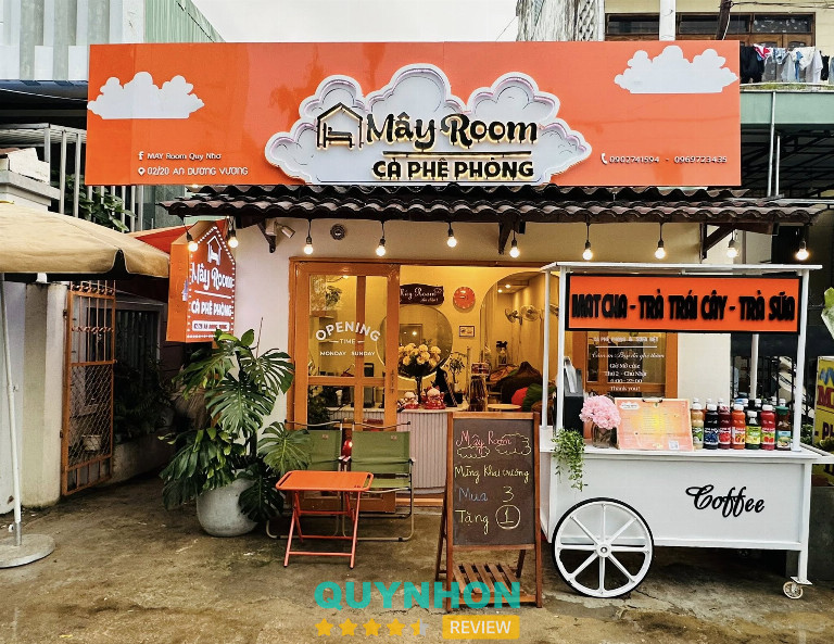 quán cà phê giường ở Quy Nhơn