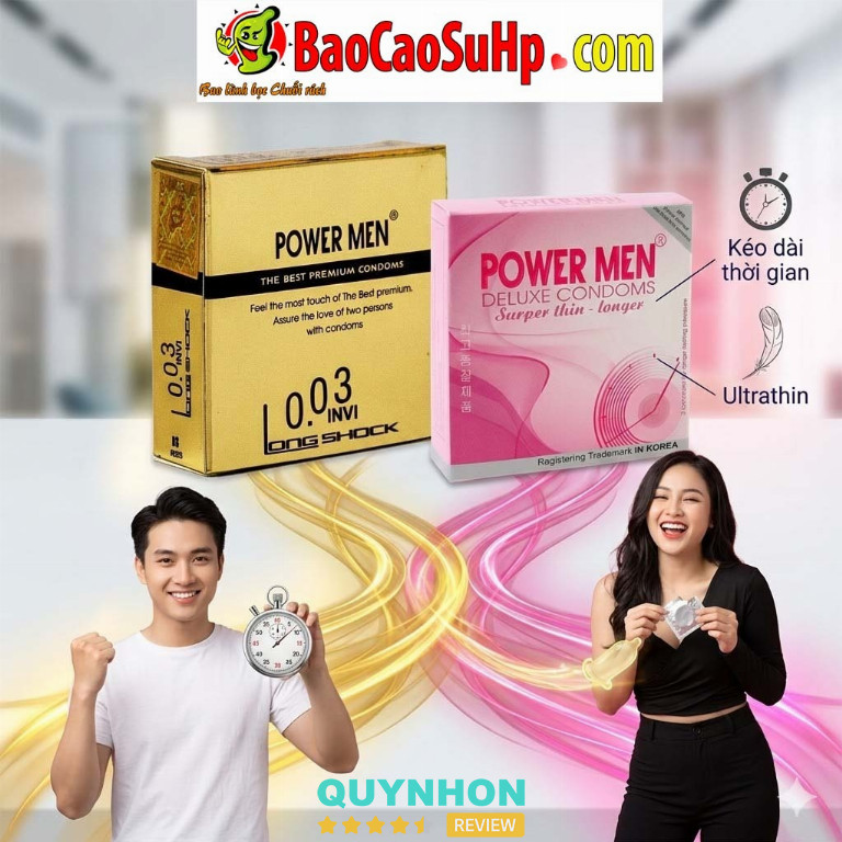 Bao cao su kéo dài thời gian Hải Phòng