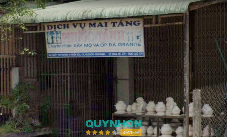 Dịch vụ mai táng Phước Tánh - An Nhơn