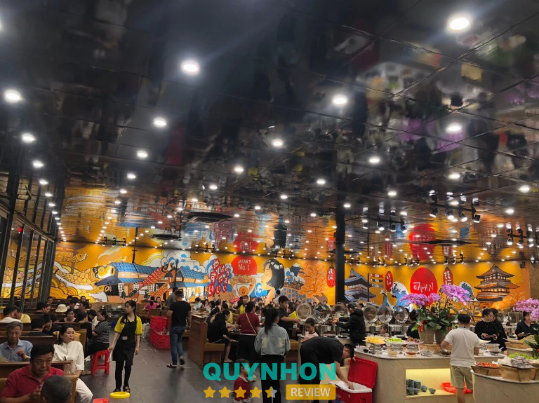 Bài viết đánh giá về Lẩu & Nướng Buffet Mr Mộc: 222 Nguyễn Thị Định, P. Quy Nhơn Nam, Gia Lai