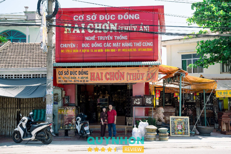Cơ sở đúc đồng Hai Chơn - P. An Nhơn