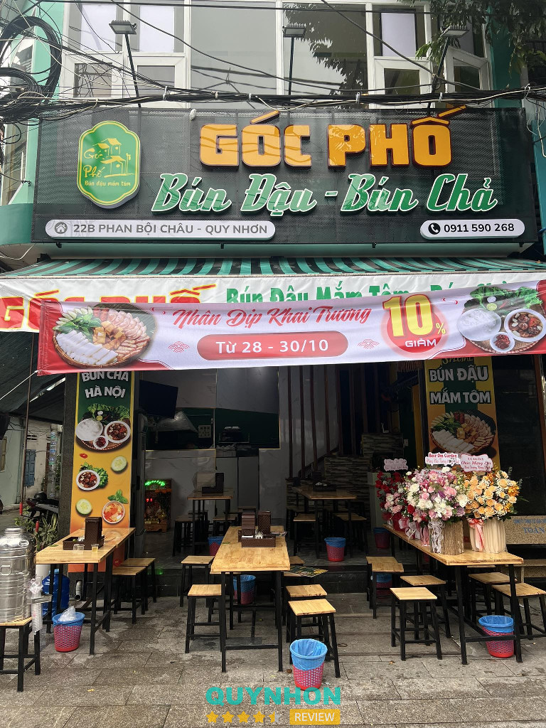 bún chả Hà Nội ở Quy Nhơn