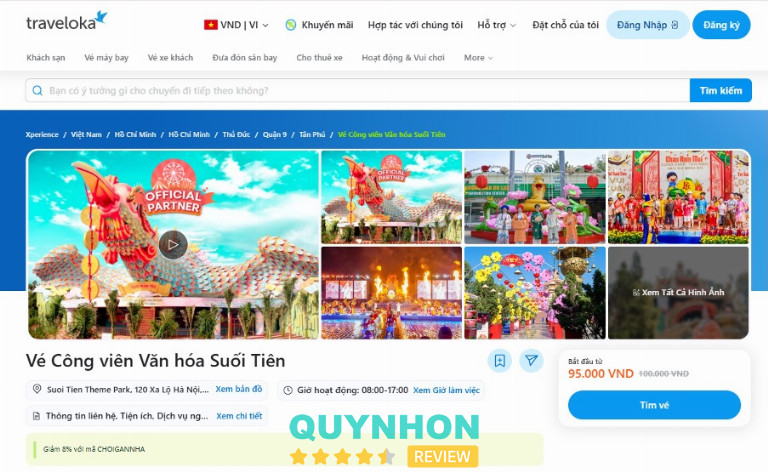 Khám phá khu du lịch Suối Tiên