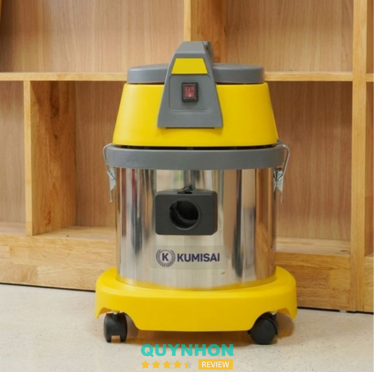 Máy hút bụi công nghiệp nhỏ gọn Kumisai KMS15H-Hepa